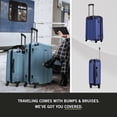 thumbnail image 2 of Juego de 2 piezas Luggage Kenneth Cole REACTION Out of Bounds, azul, 2 of 6
