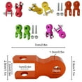 thumbnail image 4 of Guardoinrt Moto Extension Confortable et Durable Arrière Amortisseur Riser Violet 1Set, 4 of 6