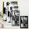 thumbnail image 4 of Designart 'Black and White Cyborg Body I' Modern Framed Art Print, 4 of 4