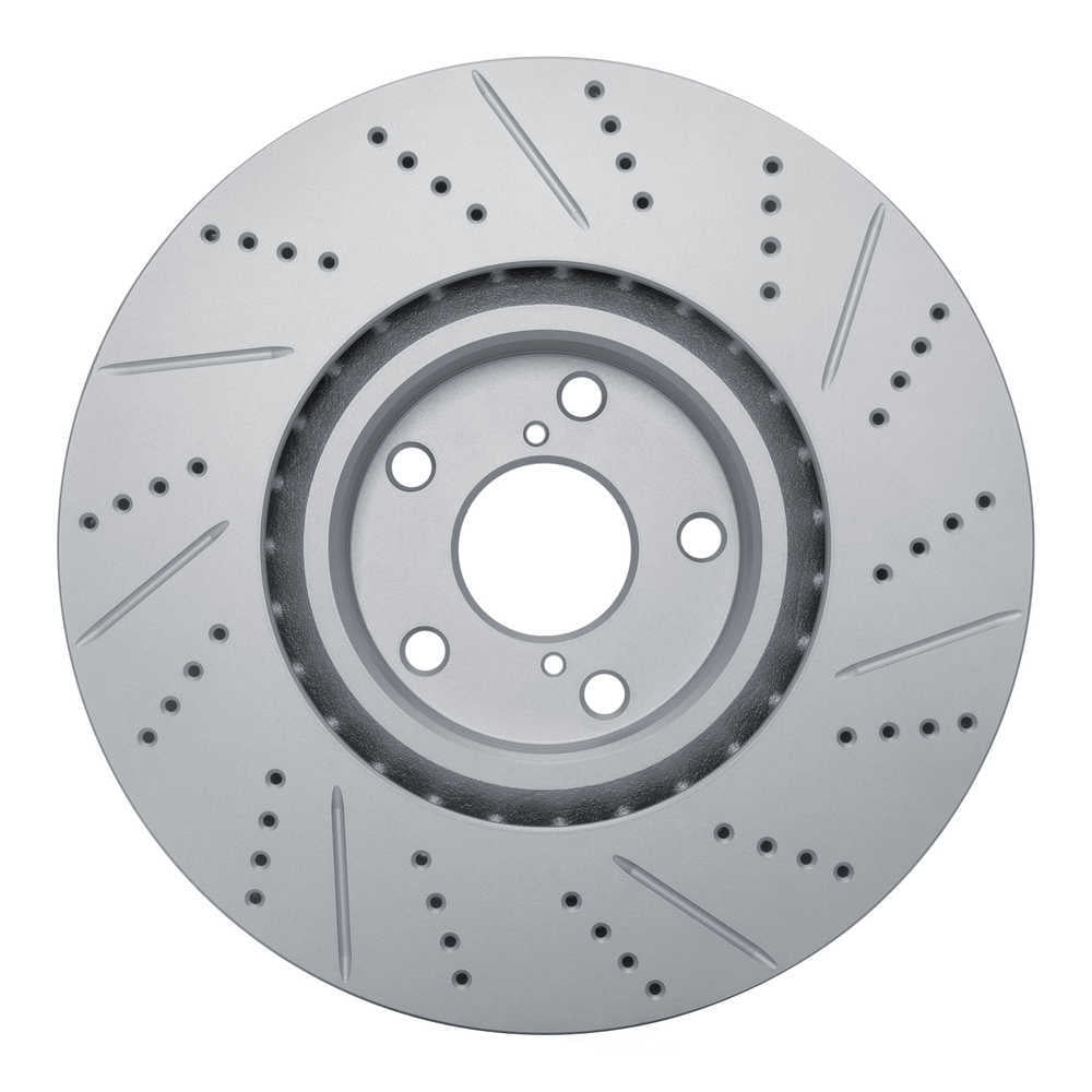 Dynamic Friction Company 830-75032D DFC Geoperformance Rotor - Drilled and Slotted