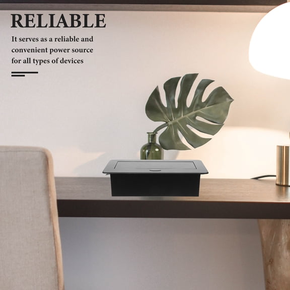 DEEPCRAFF Us Standard Table Power Charger with Multiple Outlets and USB Ports for Office Use
