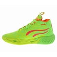 thumbnail image 3 of Puma MB.04 Gem GS Boys Shoes Size 6.5, Color: Yellow Alert/Green Glare, 3 of 4