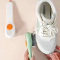 thumbnail image 5 of Juego de 4 cepillos líquidos para zapatos de cerdas suaves para ropa con mango largo ergonómico verde + blanco Sincero Electrónica, 5 of 5