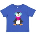 thumbnail image 3 of Inktastic Cute Penguin, Baby Penguin, Penguin with Scarf Boys or Girls Toddler T-Shirt, 3 of 5