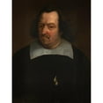 thumbnail image 2 of Balthasar van Meurs 19x24 Black Ornate Framed Double Matted Museum Art Print Titled: Portrait of Jean-Jacques Countem (ca 1650), 2 of 5