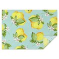 thumbnail image 1 of Yellow Lemon Fruit Table Cloth,Wrinkle Resistant Table Cover with Polyester,Waterproof Reusable Tableclothes for Home Decor Summer Spring Picnic Dining Holiday (Rectangle,60x84inch), 1 of 5