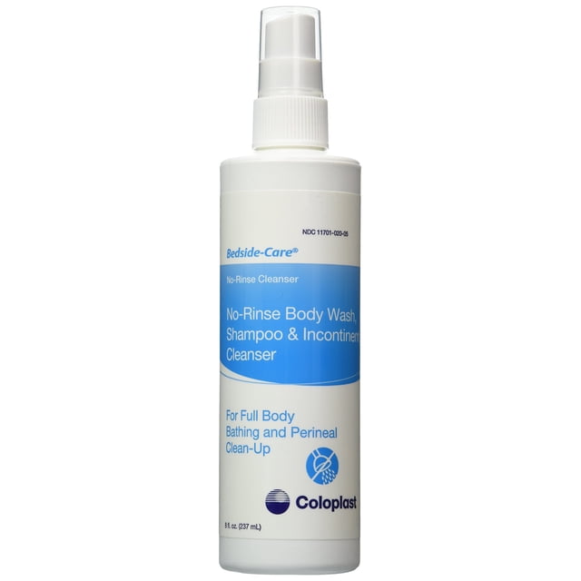 Limpiador para todo el cuerpo y para la incontinencia No-Rinse, 240 ml, paquete de 5