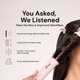 thumbnail image 3 of L'ANGE HAIR GlamWave Infrared Thermal Ionic Brush | 38mm Heated Round Thermal Brush for Volume and Curls (Black), 3 of 9