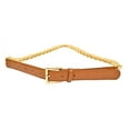 thumbnail image 3 of Giani Bernini Metal Link Belt, Cognac, X-Large, 3 of 4