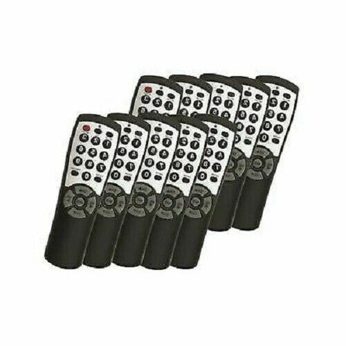 Brightstar BR100B Universal TV Remote Pack Of 10