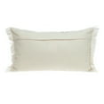 thumbnail image 3 of Parkland Collection Bianca Transitional White Throw Pillow, 3 of 9