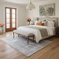 thumbnail image 2 of KUETH 9'X12' Vintage Area Rugs Machine Washable Rugs for Living Room, Non Slip Flat Pile Rug with Rubber Backing, Boho Rug for Entryway Bedroom Dining Room Home Office, 2 of 3