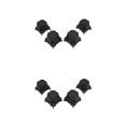 thumbnail image 1 of VONKY 4pack/lot Center Cap 4PCS Wheel Caps Center For Maverick X3 Tu-rbo R 2017-2020 2Set, 1 of 6