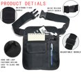 thumbnail image 3 of Delantal de servidor UlifeBetter, de lona, negro, para camarero, 3 of 7