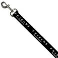 thumbnail image 2 of Friends Pet Leash, Dog Leash, Friends The Television Series Logo Black White Multi Color, 6 Feet Long 0.5 Inch Wide, 2 of 4