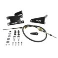 thumbnail image 1 of B&M Auto Trans Shifter Cable 81184 For Use With Heavy Duty Transfer Case Shifter; 48 Inch Length; 0.425 Inch Diameter; 1/4 Inch-28 Shifter/Transmission Cable Ends; 6061 Aluminum; Black, 1 of 6