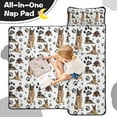 thumbnail image 4 of German Shepherd Dog and Footprint Toddler Nap Mats for Kids Preschool,Sleeping Mat Bag or Kids,Toddler Sleeping Bag,Toddler Nap Mat or Daycare, 4 of 6
