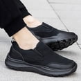 thumbnail image 2 of NOKIO Men's S𝗅ip On Sneakers Lightweight Breathable Walking Shoes Comfortable Casual L𝗈afers Non-S𝗅ip Durab𝗅e Outdoor Sport Shoes Wide Width Soft Sole Shoes for Back to College, 2 of 9