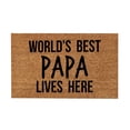 thumbnail image 1 of Coir Doormats Funny Door Mats Cute Door Mats Outdoor Rug for Entryway Indoor Washable Door Mats for Crafting Easy Clean Entryway Rug Door Mat, Beautiful Color for Outdoor and Indoor Use, 16x24 Inch, 1 of 4