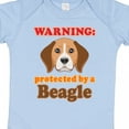 thumbnail image 4 of Inktastic Beagle Dog Protected by Boys or Girls Baby Bodysuit, 4 of 5
