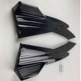 thumbnail image 2 of 2PCS Car Rear Bumper Lip Winglets Side Skirt Splitters Spoiler Lip Side Wing Trim Decorative Lip, 2 of 8