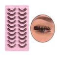 thumbnail image 4 of 10 Pairs Russian Strip Lashes Curly Handmade   F  19x10.5x1.5CM, 4 of 7