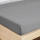 thumbnail image 4 of Sábana bajera ajustable Sweet Home Collection King Size de microfibra gris, 4 of 5