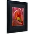 thumbnail image 2 of Trademark Fine Art "Glowing Tulip" Canvas Art by Kurt Shaffer, Black Matte, Black Frame, 2 of 4