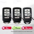 thumbnail image 6 of 4A Chip Replacement for 2018 - 2021 Honda Accord LX/LX-S/Sport Smart Remote Key Fob 433MHZ (1), 6 of 8