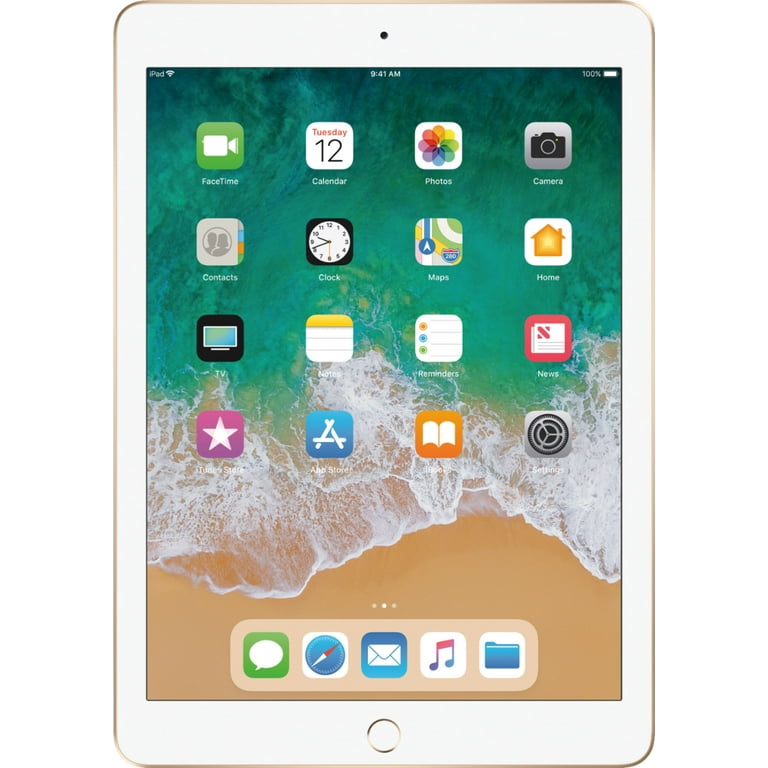 Restored Apple - iPad (5th generation) with WiFi - 32GB – Gold