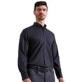 thumbnail image 3 of Premier Mens Supreme Oxford Long-Sleeved Formal Shirt, 3 of 4