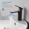 thumbnail image 3 of Kibi Tender Single Handle Bathroom Vanity Sink Faucet with Pop Up Drain, 3 of 3