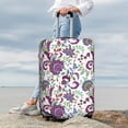 thumbnail image 4 of Uemuo Fairy Flower Printed Washable Luggage Cover - Fashion Suitcase Protector Fits 18-32 Inch Luggage -X-Large, 4 of 9