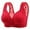Red, variant on Bras for Women,Front Closure Adjustable Yoga Bra with Lace Edge for Movement Sleep and Seamless Comfort,Sports Bras for Women,Beige,42