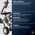 thumbnail image 5 of Charles Walters Equipment CW2500 Landscape Rated Broadcast Spreader, 80lb Capacity with Painted Steel Frame for Spreading Grass Seed, Fertilizer, and Ice Melt on Lawns, Driveways, and More, 5 of 7