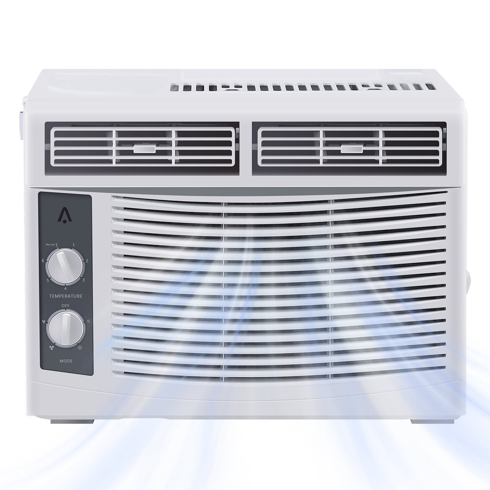 WhizMax 115V Mechanical WindowMounted Air Conditioner 5,000 BTU, White