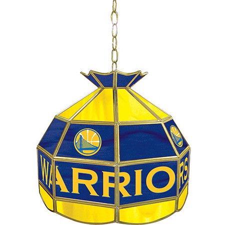 State Univ Stained Glass Trademark Global Golden State Warriors NBA 16