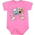 thumbnail image 3 of Inktastic Tragedy and Comedy Stage Masks Boys or Girls Baby Bodysuit, 3 of 5