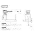 thumbnail image 3 of Viair 38033 Single Air Suspension Compressor Kit, 380C, Chrome, 3 of 4