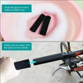 thumbnail image 4 of Pack Bike Handlebars, Anti-Slip Rubber Bike Handlebars for Kids, Special Replacement Bike Handlebars, Red, 4 of 5