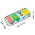 thumbnail image 3 of WHEANG Popsicle Mold Set 4 Pieces Homemade Silicone Popsicle Maker Kid Easy Release Ice Cream Molds Reusable DIY Ice Molds, 3 of 9