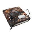 thumbnail image 2 of HELLHERO Notebook Wraps with Book Protection Polyester Fabric Books Sleeve with Waterproof for Hardcover Notebook Bible Journal Book Storage Bag Pocket, 2 of 8