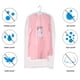 thumbnail image 3 of Bolsas para colgar ropa, 6 piezas, bolsa transparente para ropa, bolsa de plástico a prueba de polvo para trajes, fundas protectoras para abrigos con cremallera para guardar ropa en el, 3 of 5