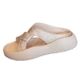 thumbnail image 2 of ATENAR Sandals for Women Comfortable Slide Womens Sandals Open Toe Womens Shoes Beige 7, 2 of 4