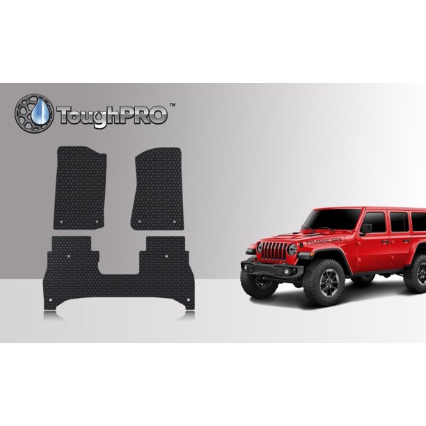 ToughPRO Floor Mat Accessories 1st & 2nd Row Mats Compatible with 2020
