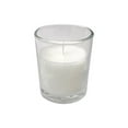 thumbnail image 4 of Mainstays Unscented Filled Votive Glass Candles, White, 12-Pack Votive Candles, 4 of 5