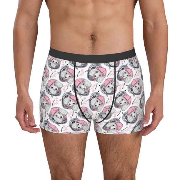 Balery Poodle Dog Calzoncillos bóxer para hombre, ropa interior de algodón suave y transpirable con cinturilla de nailon-XX-Large