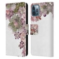 thumbnail image 1 of Head Case Designs Officially Licensed Monika Strigel My Garden Succulent Rose Leather Book Wallet Case Cover Compatible with Apple iPhone 12 / iPhone 12 Pro, 1 of 6
