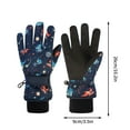 thumbnail image 3 of Yunuuuoa Ski Gloves Thermal Windproof Waterproof Snowboard Mittens with Grip for Winter Sports Cold Weather Youth Snow Gear, 3 of 4