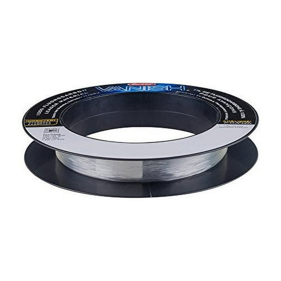 Berkley Vanish® Leader Material Coil Fluorocarbon Fishing Line, Clear, 30 lb Test Strength, 30 yd